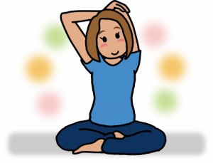 ヨガイラスト